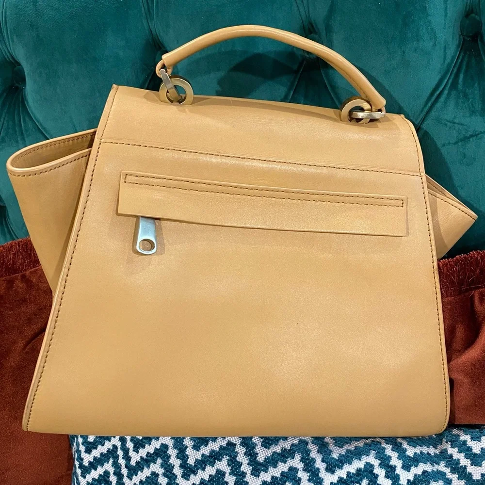 Zac Posen Leather Satchel - Picture 2 of 6